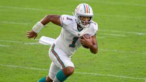 Miami Dolphins quarterback Tua Tagovailoa